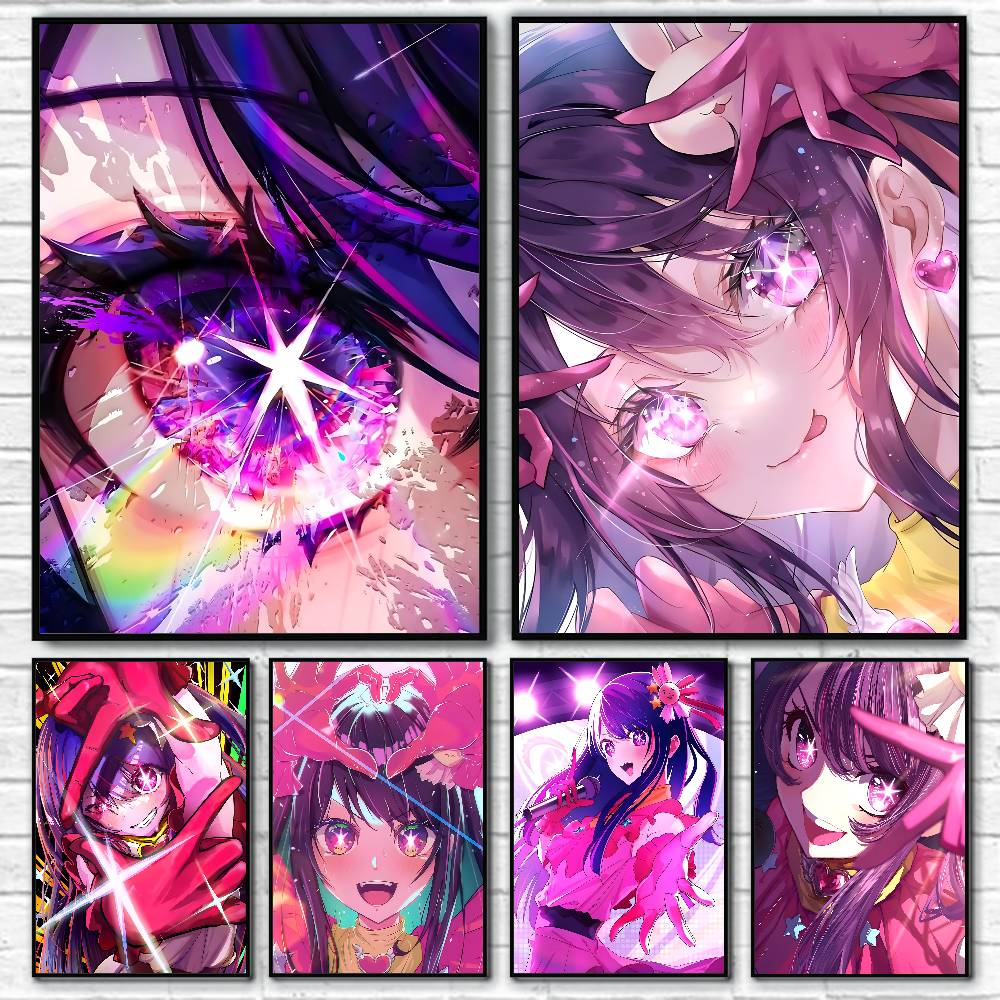 Poster Karakter Anime A-Ai H-H - Home Decor Ai ulasan dan harga