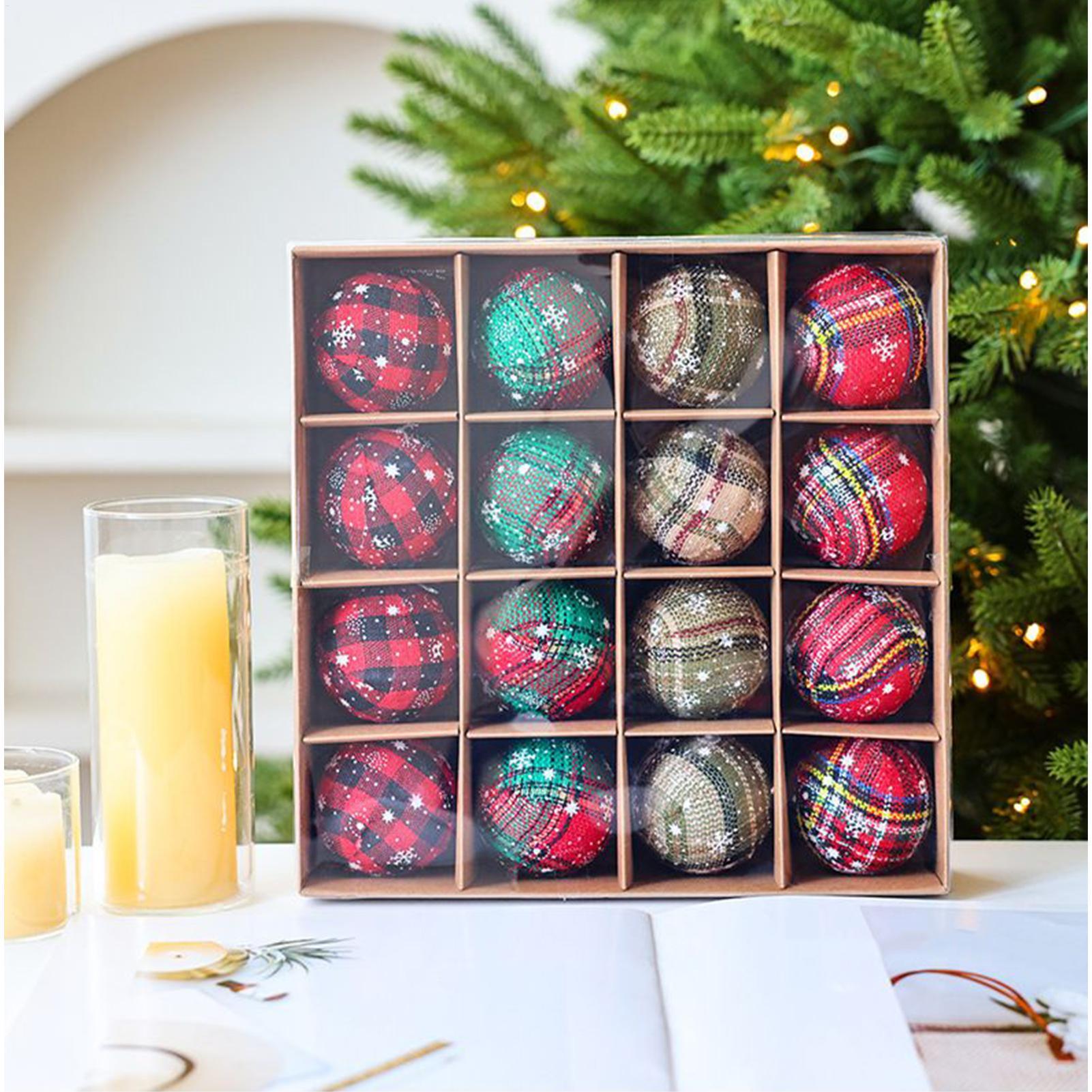 Set Ornamen Pohon Natal 16 Bua - Home Decor Retail Stores ulasan dan harga