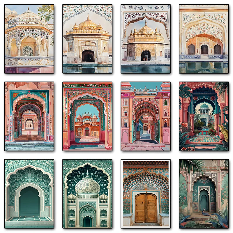Gambar Seni Dinding Antik untu - Home Decor Jaipur ulasan dan harga