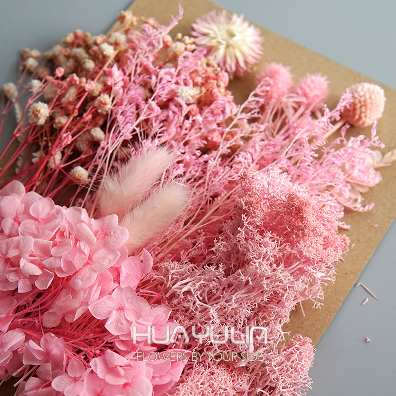 1 Pak tanaman buatan bunga asl - Dried Flower Bouquet ulasan dan harga