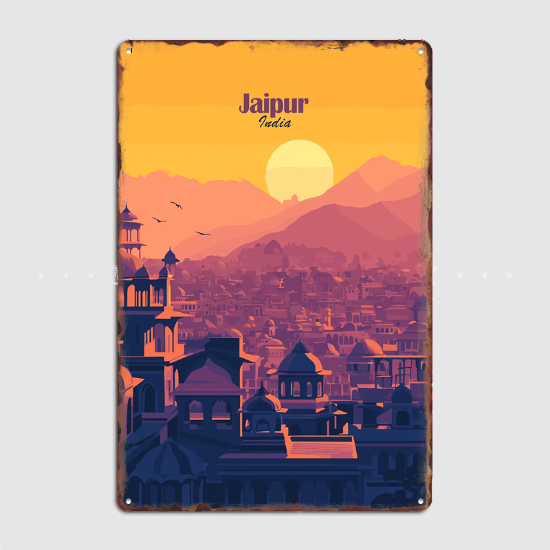 Poster Pemandangan Kota Jaipur - Home Decor Jaipur ulasan dan harga