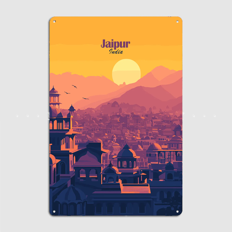 Poster Pemandangan Kota Jaipur - Home Decor Jaipur ulasan dan harga