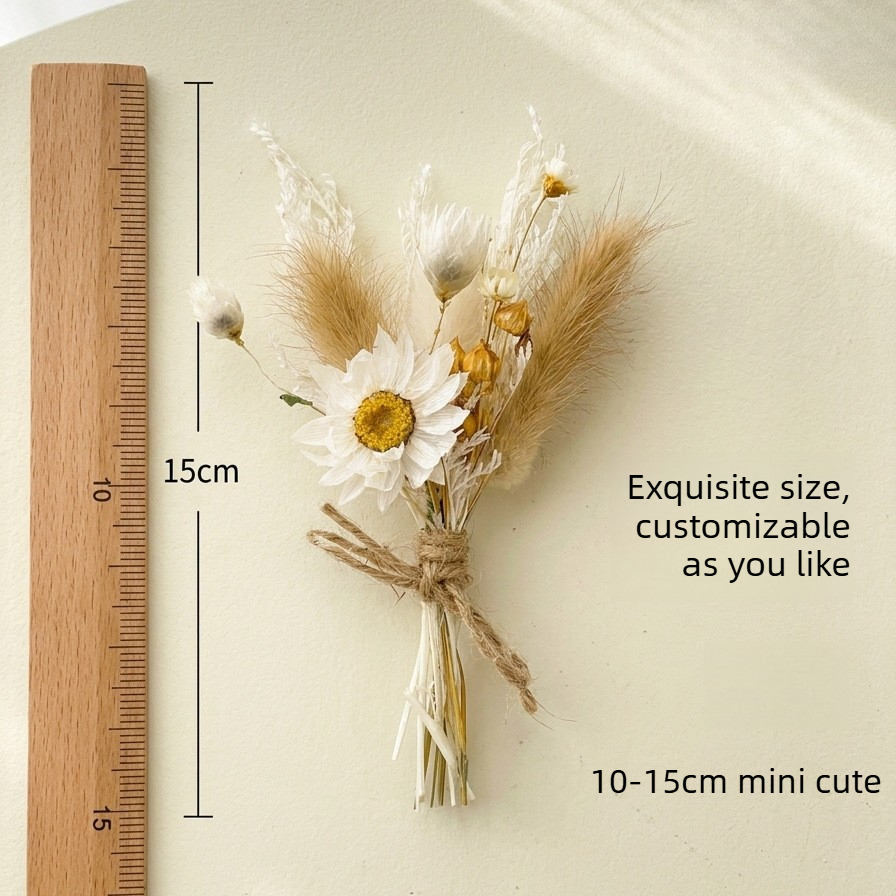 Buket Bunga Kering Mini Alami  - Dried Flower Bouquet ulasan dan harga