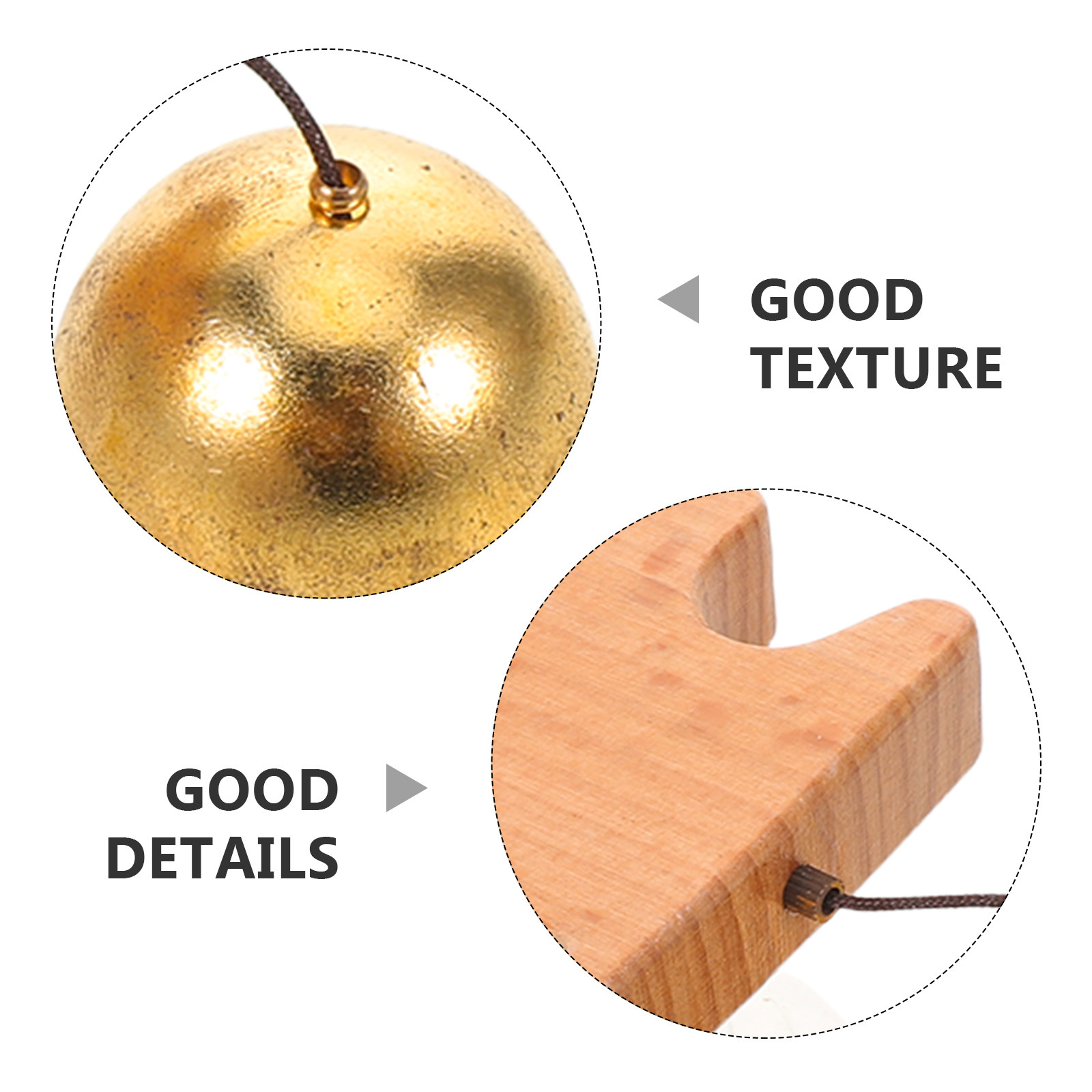Lonceng Pintu Kayu Solid Gaya  - Home Decor Retail Stores ulasan dan harga