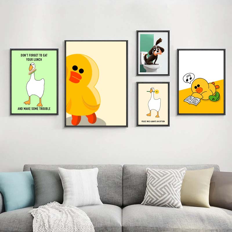 1 Buah Poster dan Cetakan Gamb - Home Decor Duck ulasan dan harga