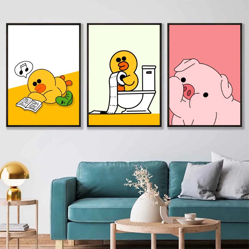 1 Buah Poster dan Cetakan Gamb - Home Decor Duck ulasan dan harga